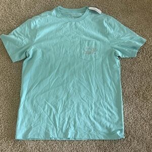 Vineyard Vines Men's Turquoise Short Sleeve Tee
